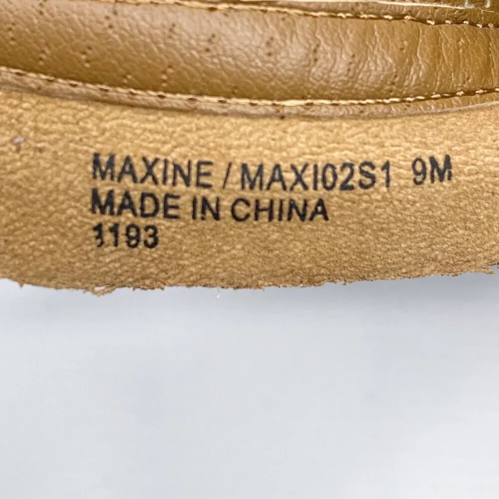 STEVE MADDEN Open Toe Chunky Heel Booties 9‎